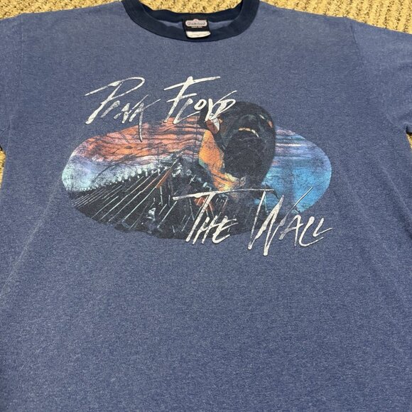 Vintage Pink Floyd The Wall Winterland Men's Md Double Sided Ringer T-Shirt - Picture 3 of 5